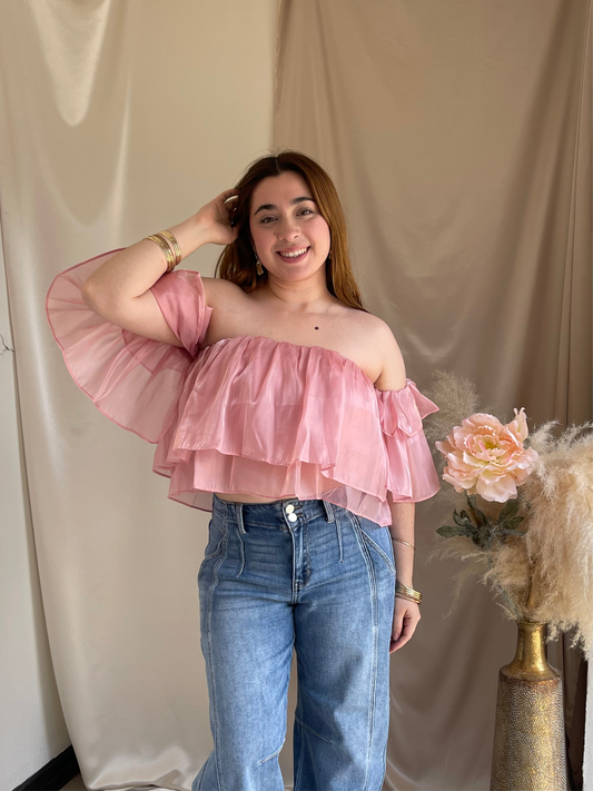 Ruffle Me Up Top