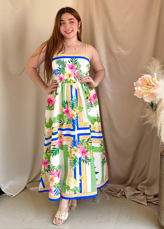 Trip to Cabos Midi Dress