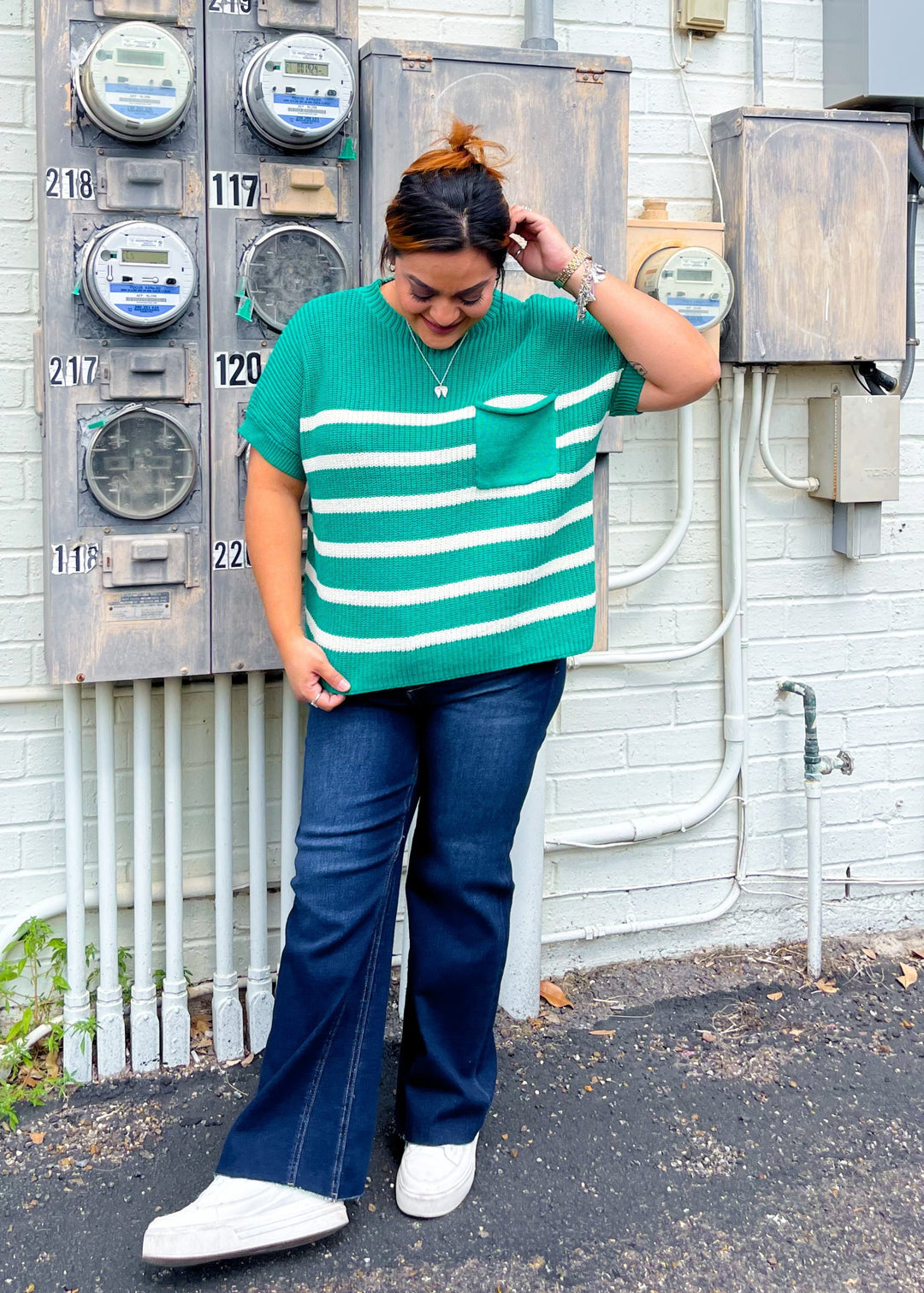 Your New Favorite Sweater Top - Emerald