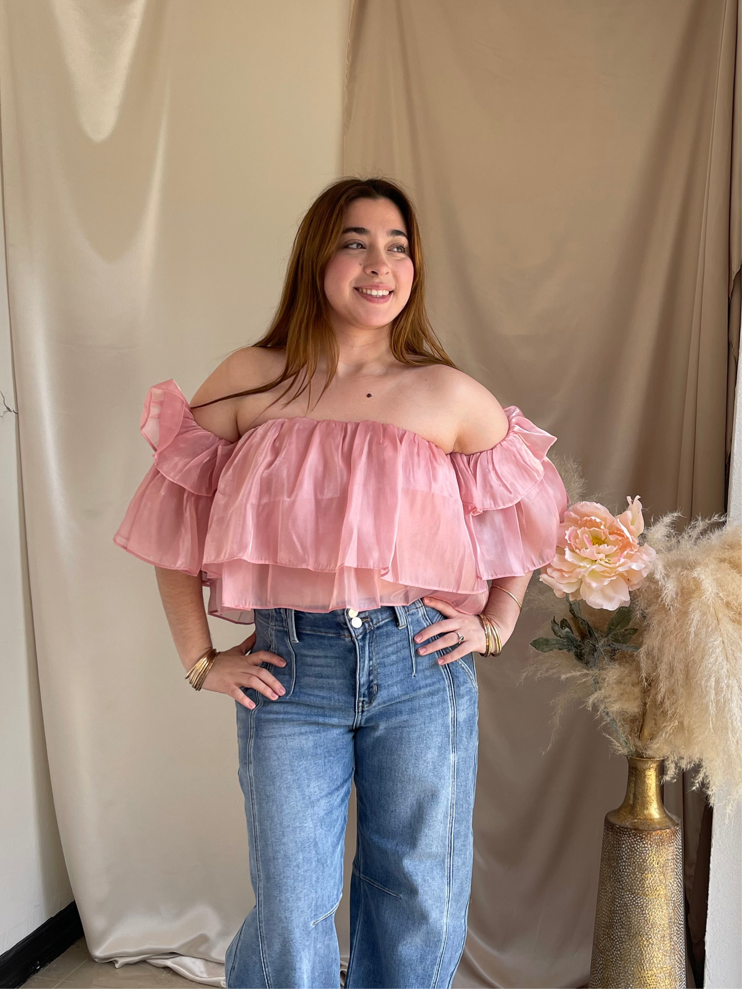 Ruffle Me Up Top