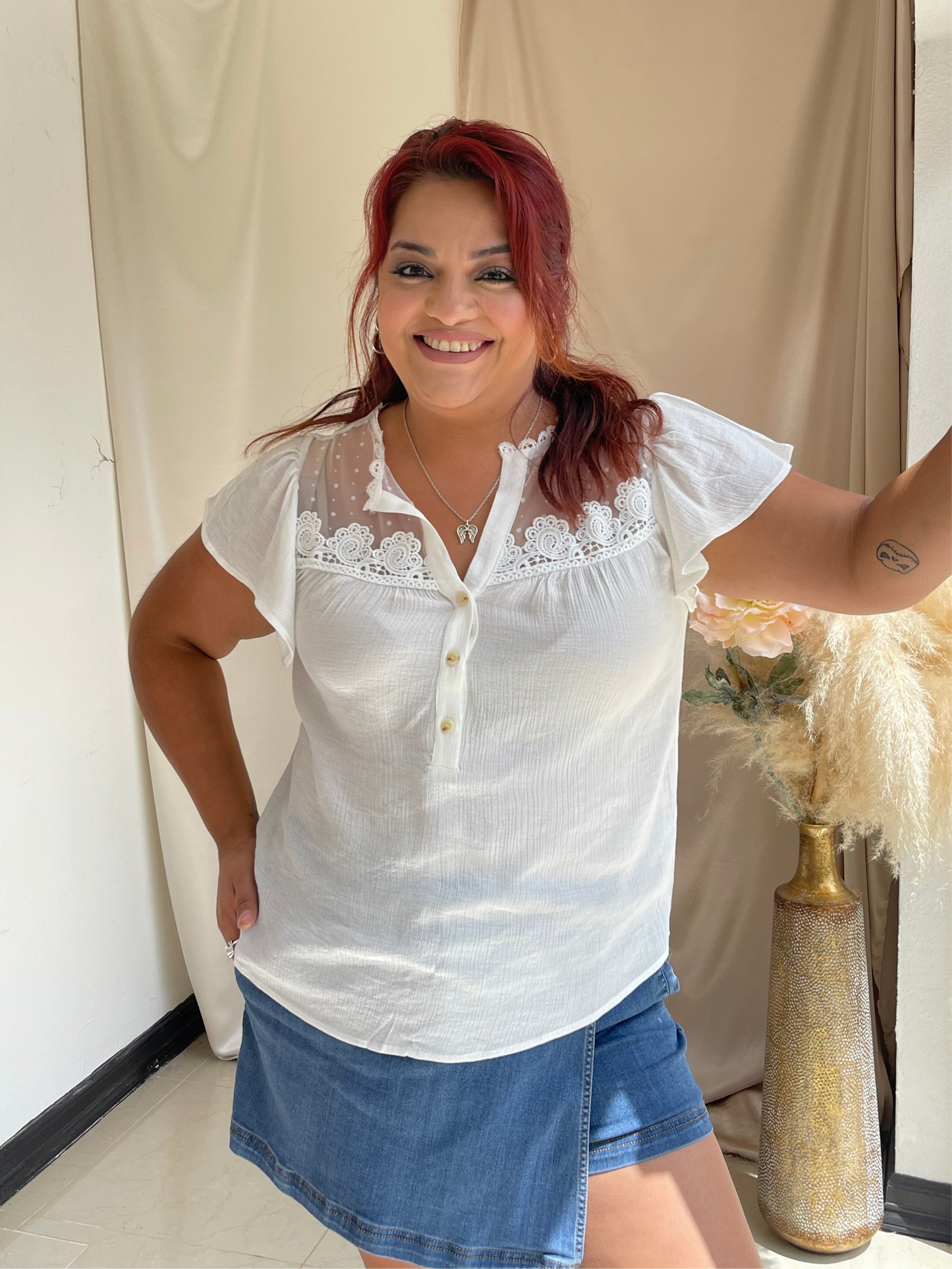 Patricia Lace Blouse