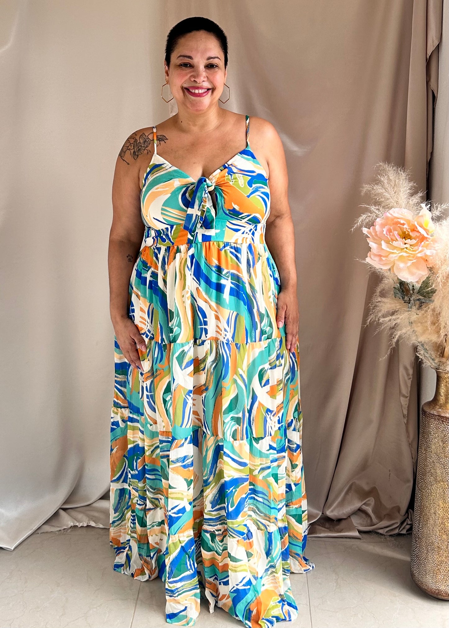 Vamos a Brazil Maxi Dress