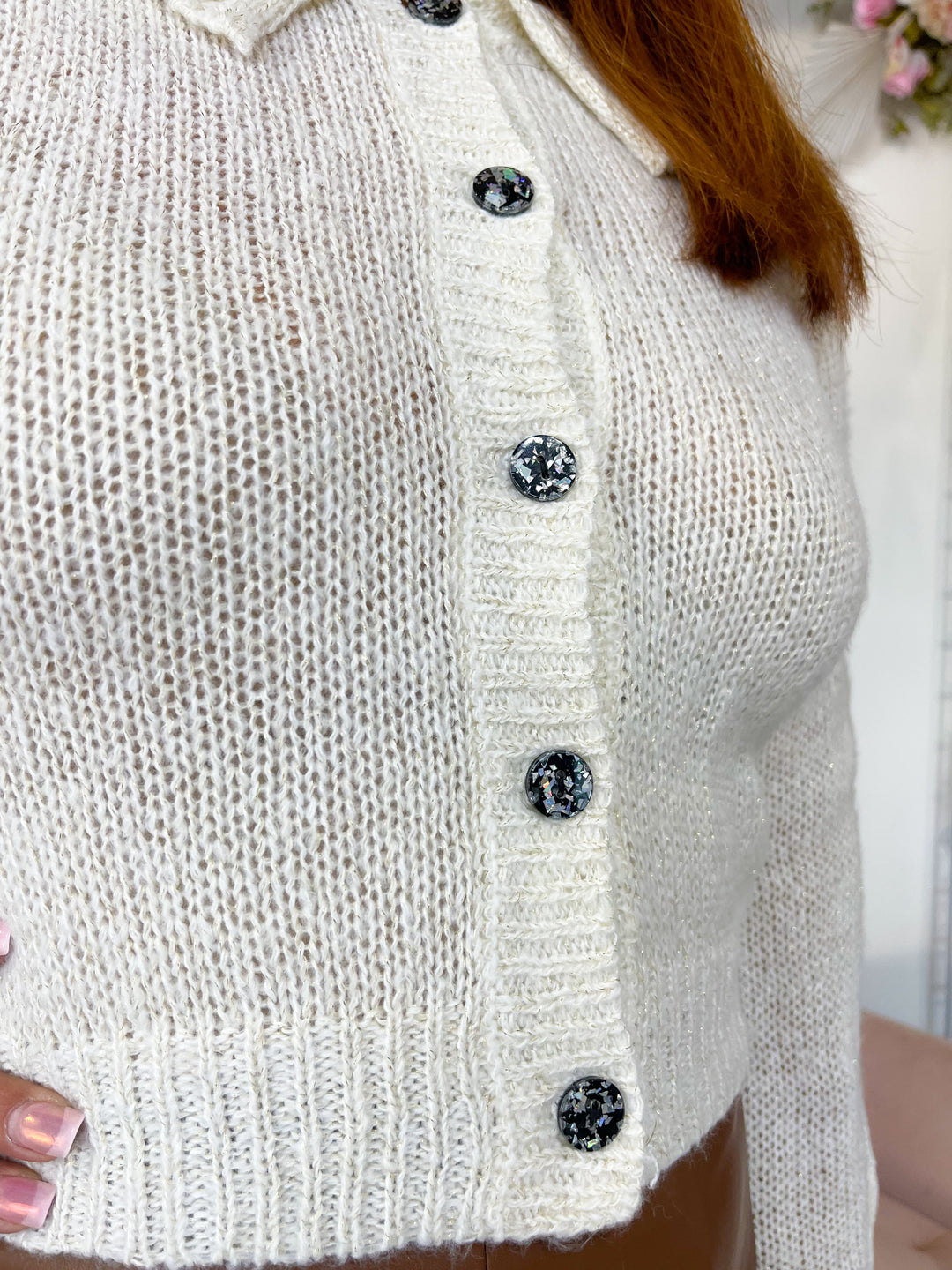 Autumn Days Cardigan - Off White