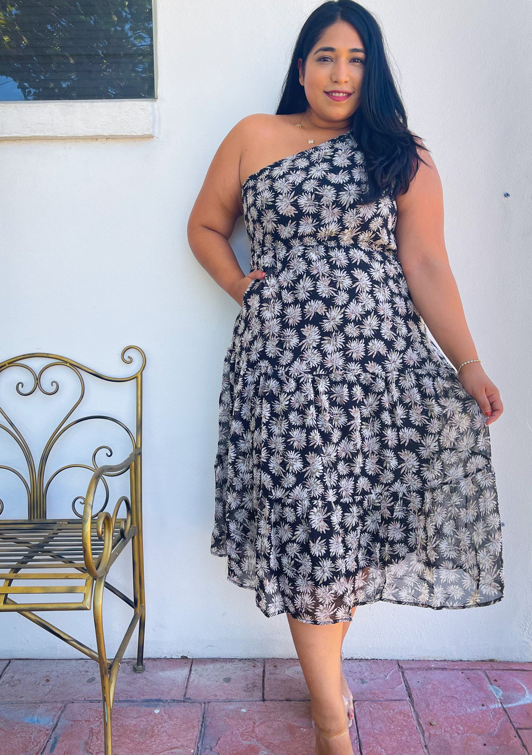 Your Floral Bouquet Midi Dress