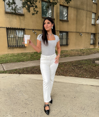 Ciara High Rise Boyfriend Pants