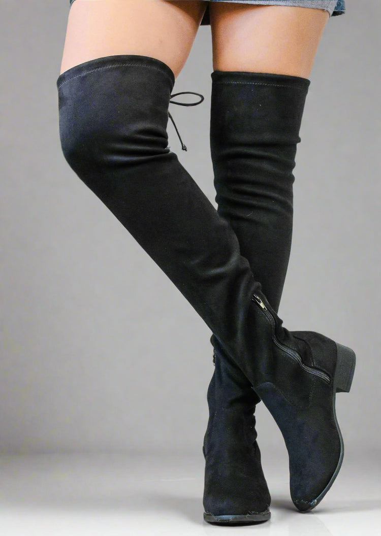 Let Me In Boots - Black - Shop 112