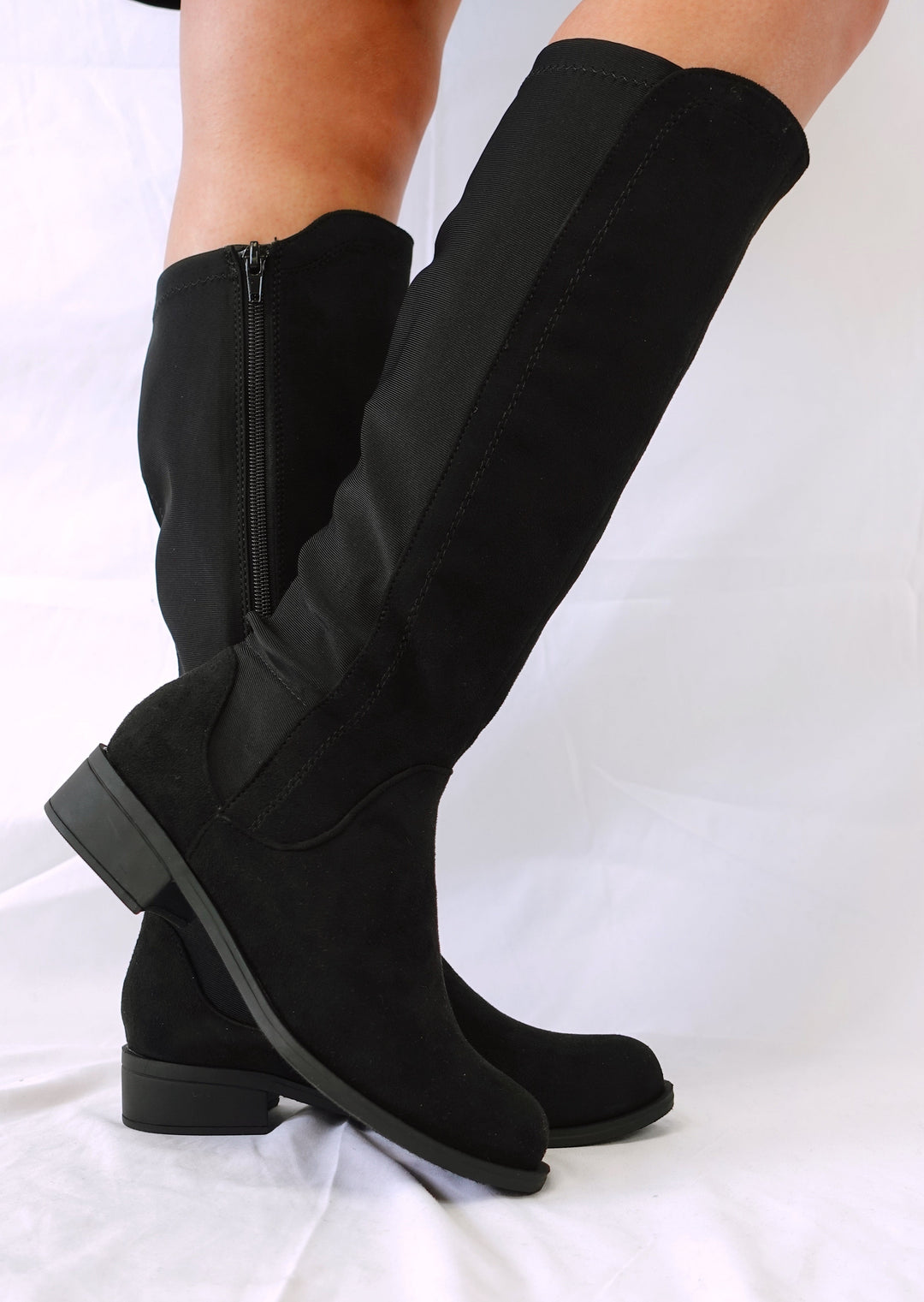 Come For The Ride Boot - Faux Suede