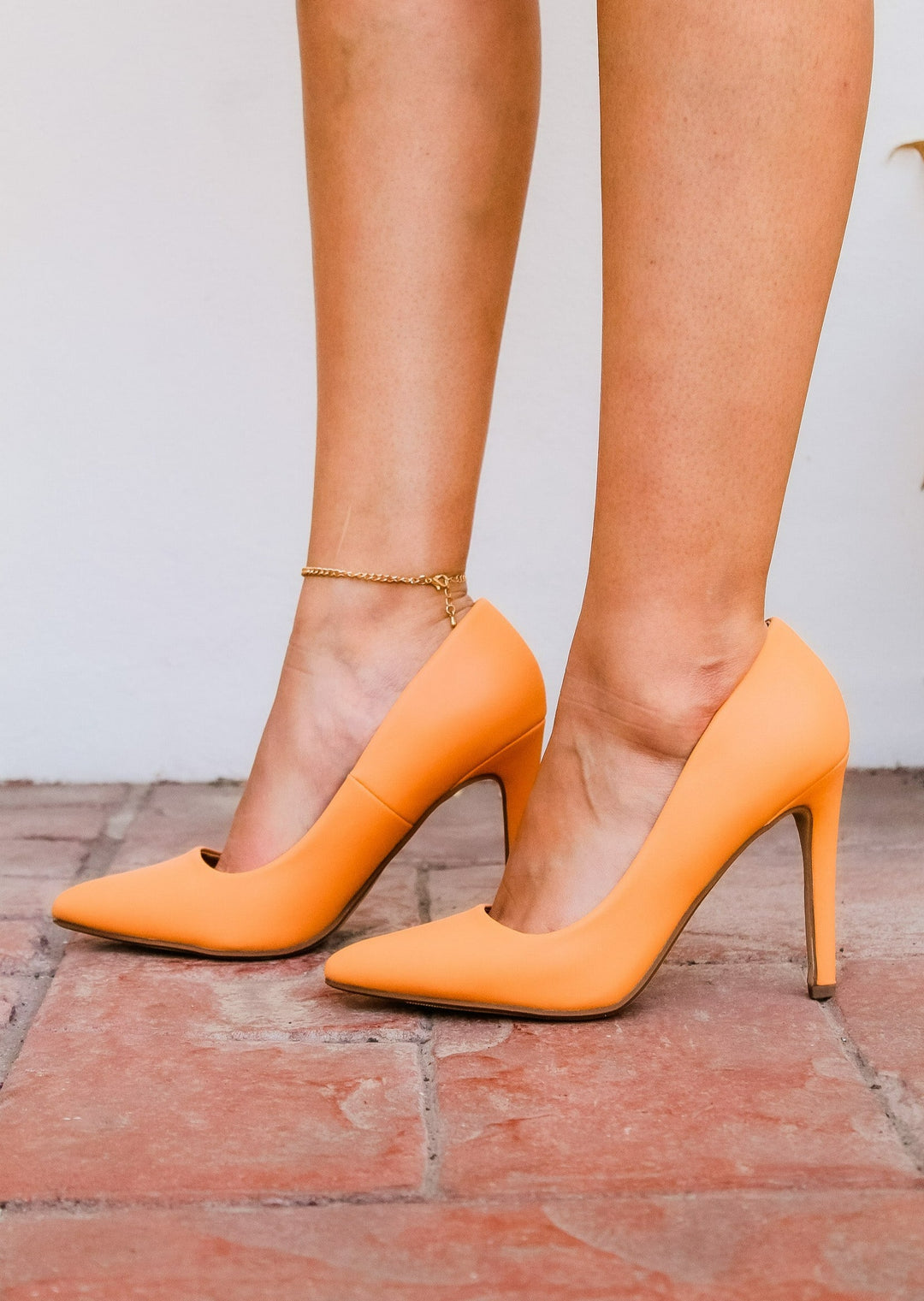 I'm Over It Heel- Orange